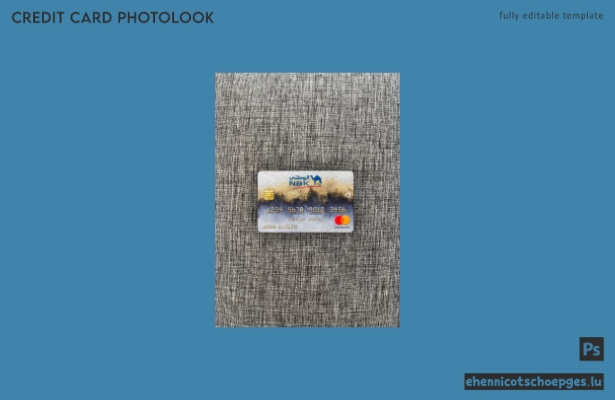 Kuwait National Bank Mastercard Photolook Beispielvorschau